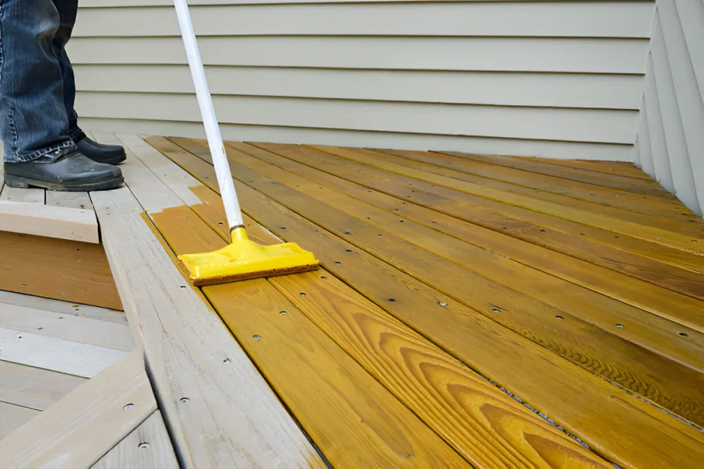 Deck and Fence Staining Services in King City