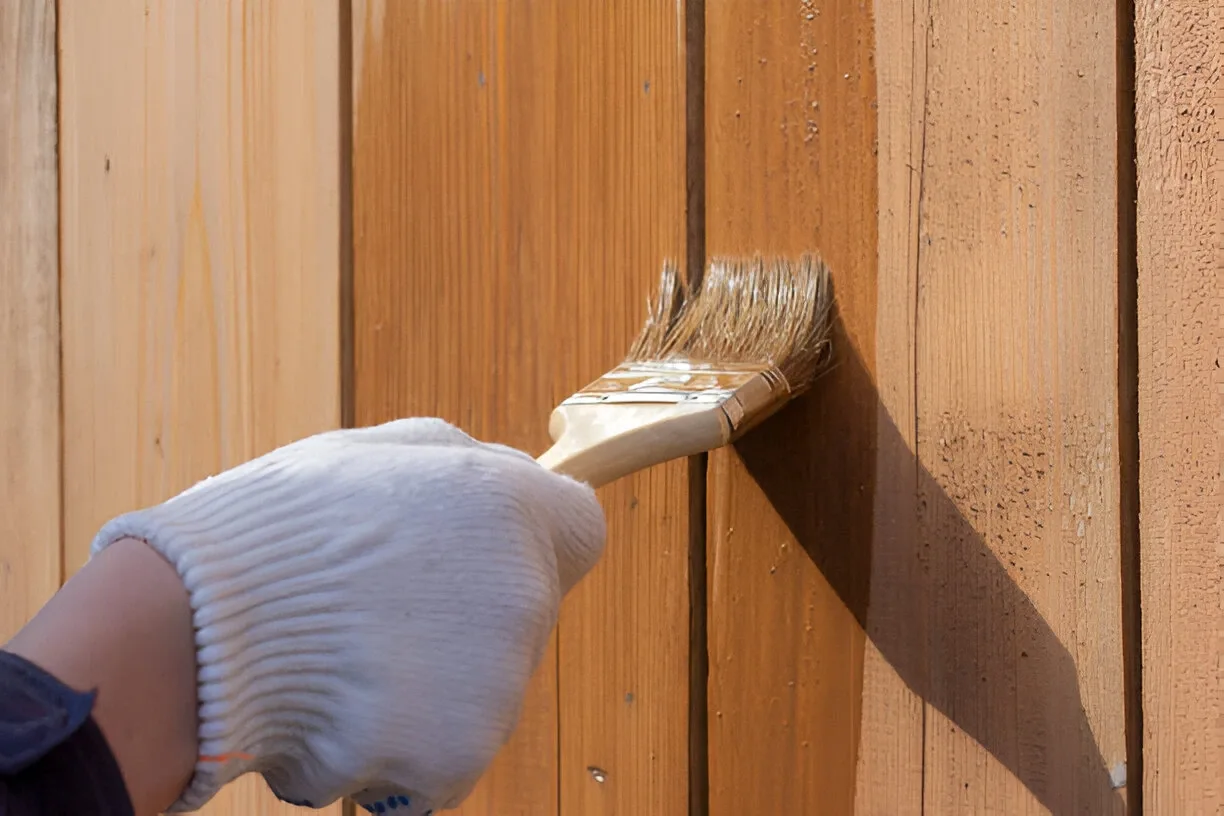 Fence painting toronto